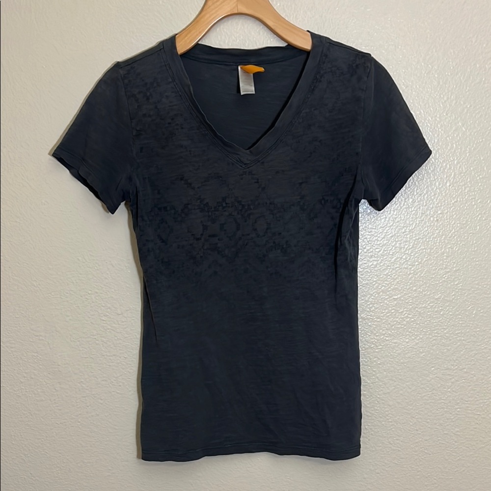 Lucy Gray Fitted Short Sleeve Cotton T-Shirt